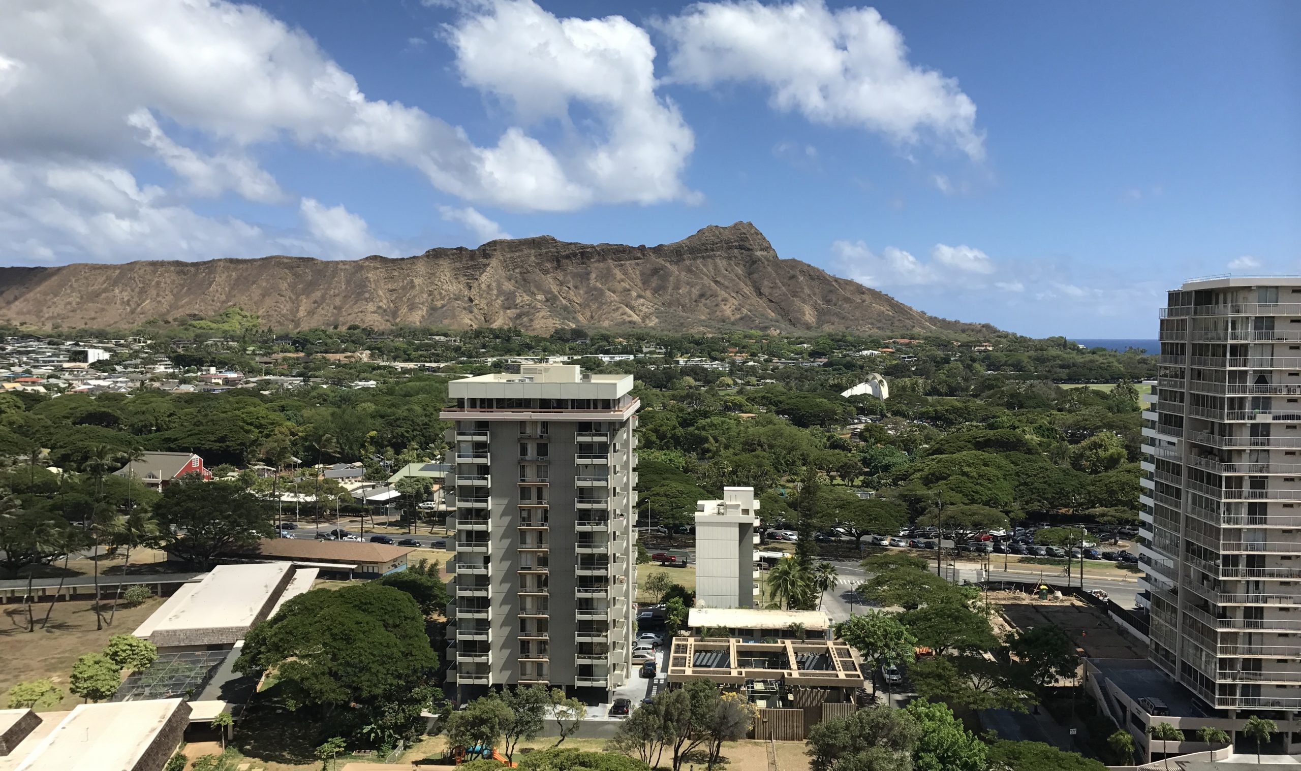 COLA rates for Hawaii cover photo with diamond head in hawaii