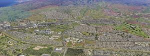 aerial view of kapolei and makakilo on oahu