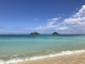 Beautiful islands near kaneohe hawaii