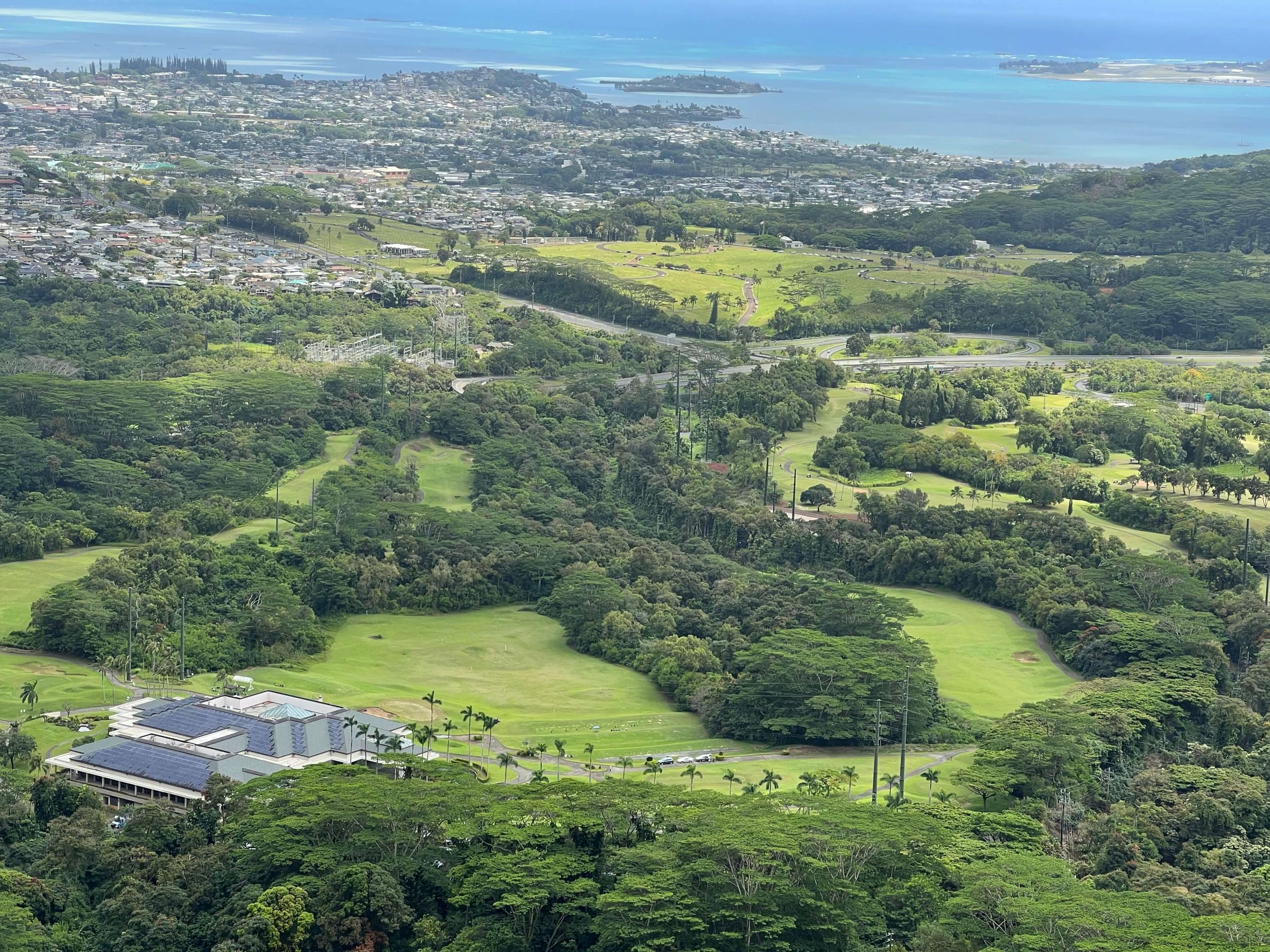 beautiful and gorgeous view of kaneohe bay hawaii on oahu