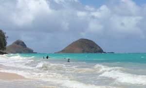 view of islands just off kaneohe bay hawaii
